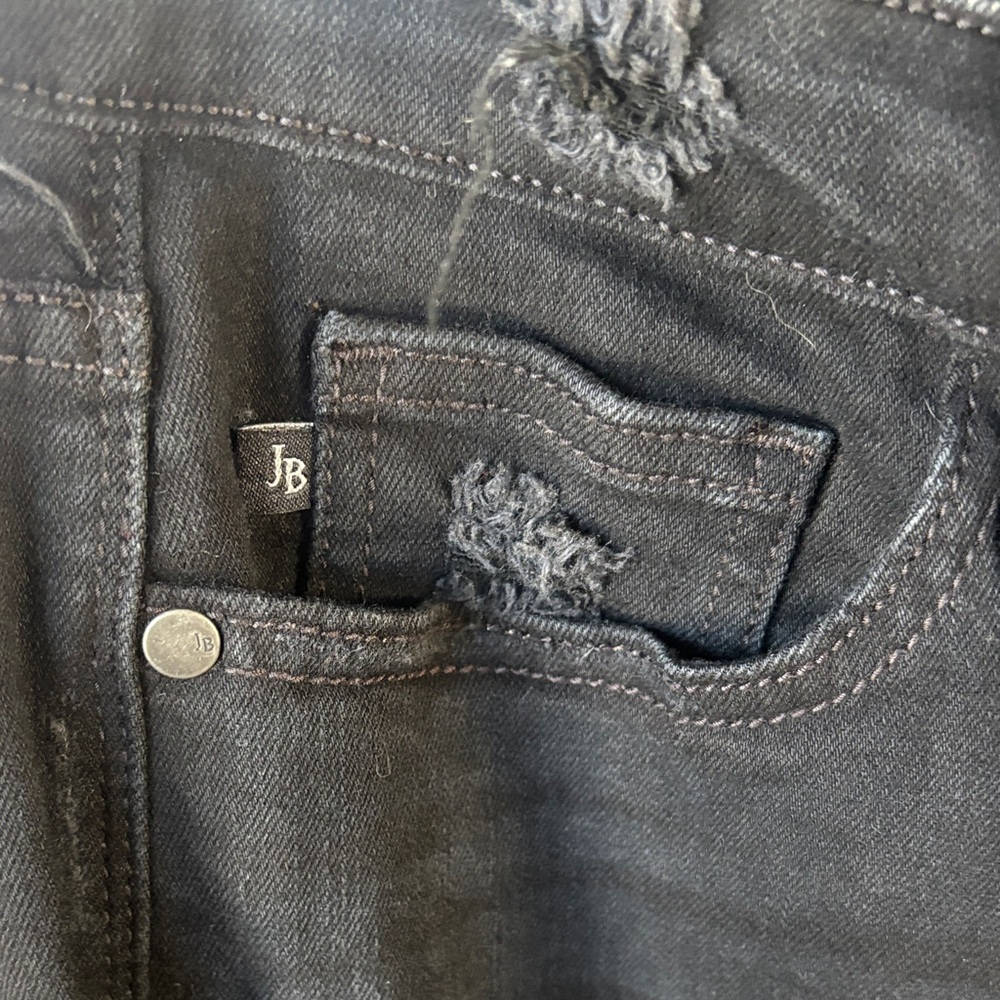 Judy Blue Ripped Black Jeans for Women SZ 9/29 - Picture 6 of 8